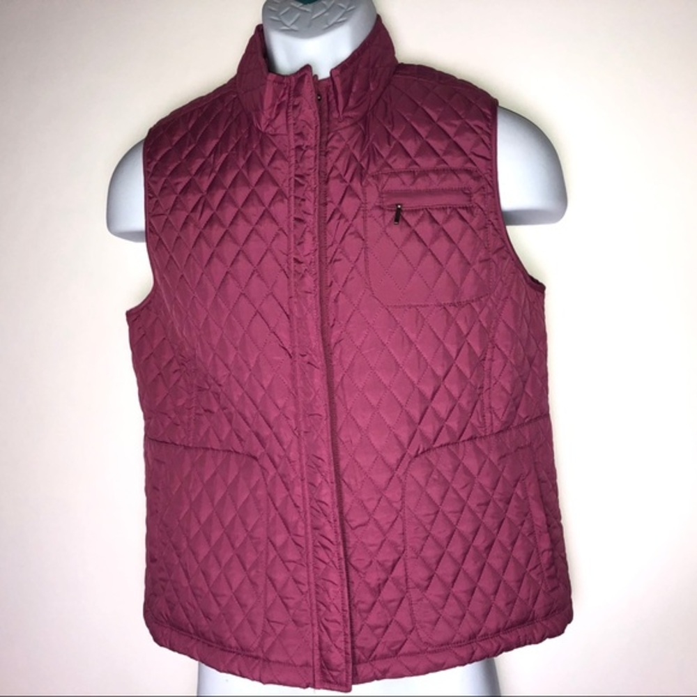 Charter Club Puffer Purple‎ Vest Medium